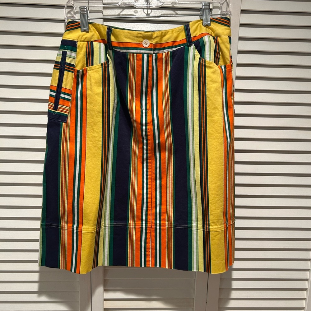 Vintage multi color Harve Benard skirt size 14